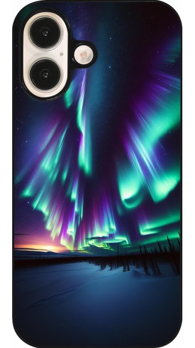 iPhone 16 Case Hülle - Funkelndes Nordlicht