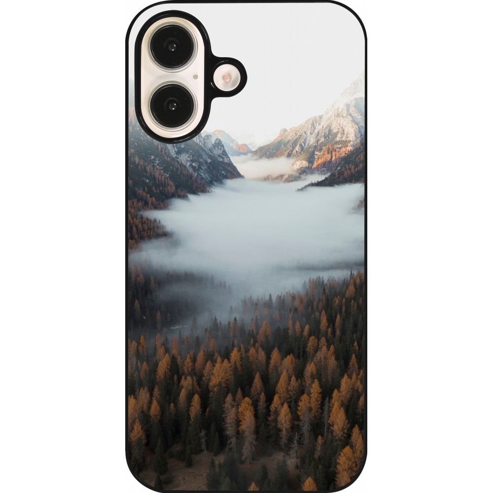 iPhone 16 Case Hülle - Autumn 22 forest lanscape