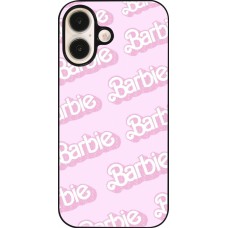 iPhone 16 Case Hülle - Barbie light pink pattern