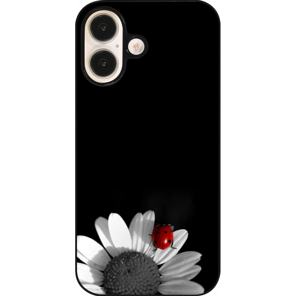 iPhone 16 Case Hülle - Black and white Cox