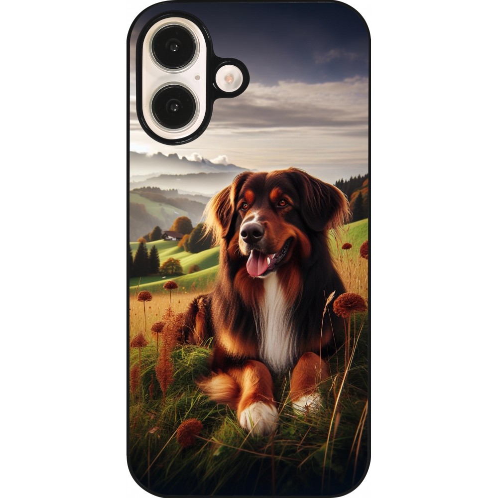 iPhone 16 Case Hülle - Hund Land Schweiz