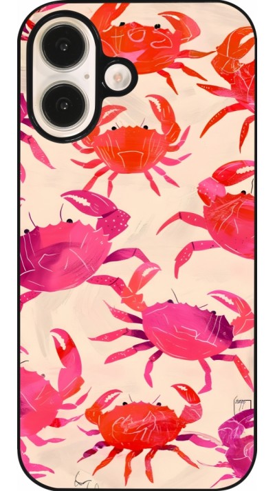 iPhone 16 Case Hülle - Crabs Paint