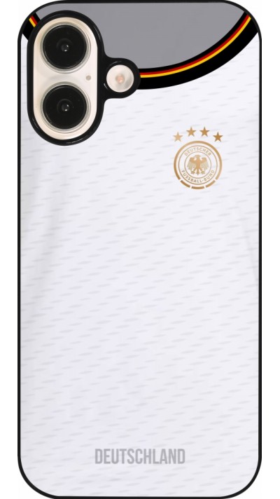 iPhone 16 Case Hülle - Deutschland 2022 personalisierbares Fußballtrikot