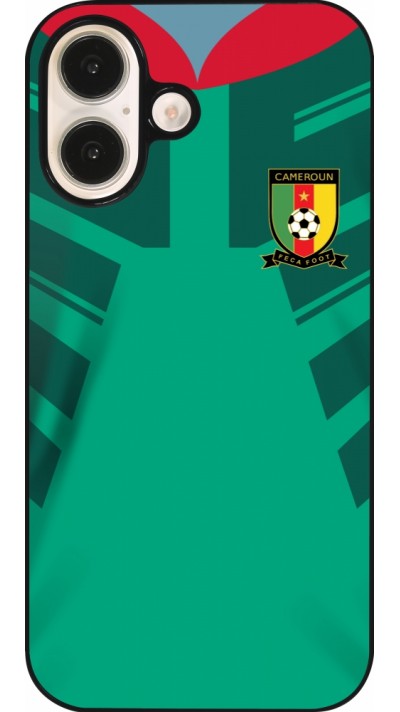 iPhone 16 Case Hülle - Kamerun 2022 personalisierbares Fussballtrikot