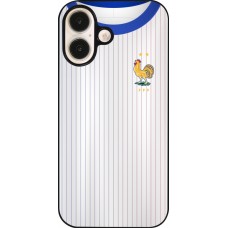 iPhone 16 Case Hülle - Frankreich Away personalisierbares Fussballtrikot