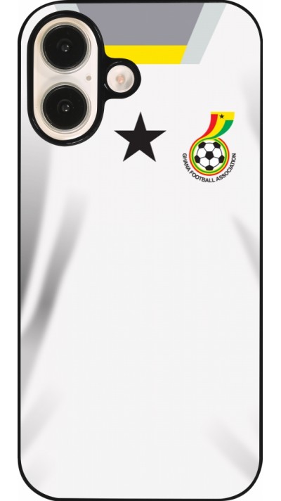 iPhone 16 Case Hülle - Ghana 2022 personalisierbares Fussballtrikot