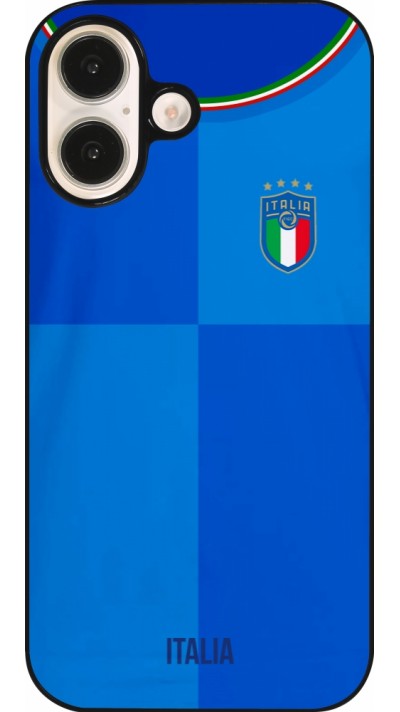 iPhone 16 Case Hülle - Italien 2022 personalisierbares Fußballtrikot