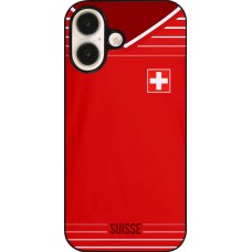 iPhone 16 Case Hülle - Football shirt Switzerland 2022