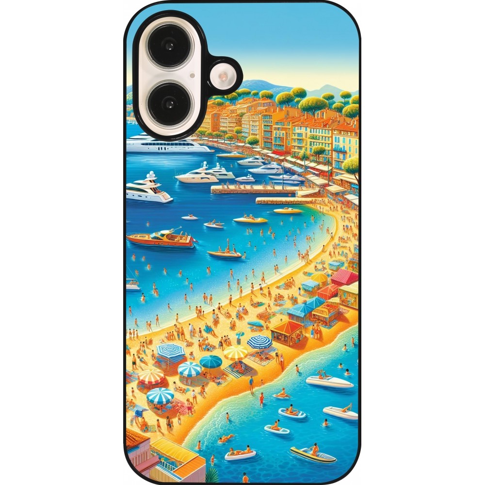 iPhone 16 Case Hülle - French Riviera People