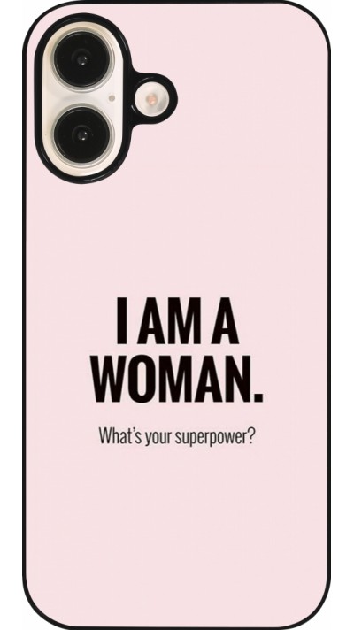 iPhone 16 Case Hülle - I am a woman