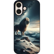 iPhone 16 Case Hülle - Der weisse Loewe