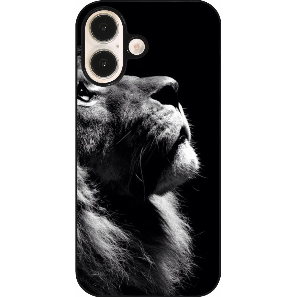 iPhone 16 Case Hülle - Lion looking up