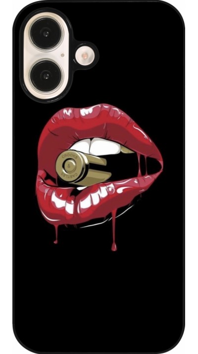 iPhone 16 Case Hülle - Lips bullet