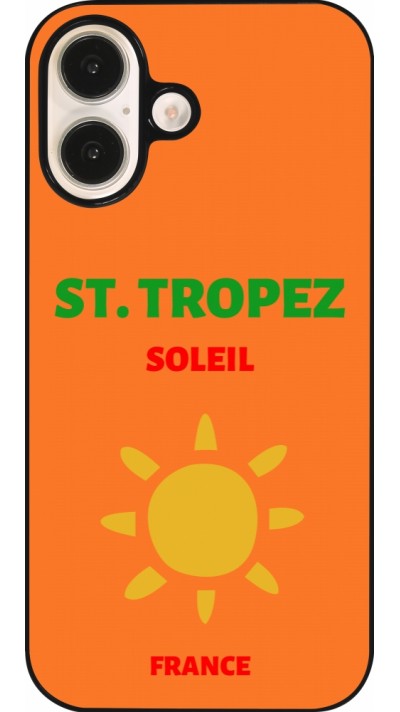 iPhone 16 Case Hülle - Pop Summer Destination St-Tropez