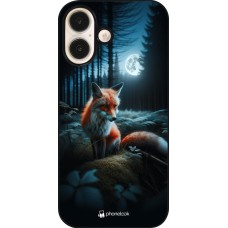 iPhone 16 Case Hülle - Fuchs Mond Wald