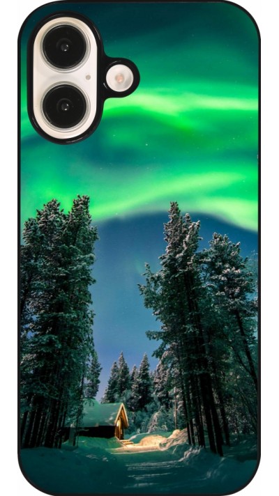 iPhone 16 Case Hülle - Winter 22 Northern Lights