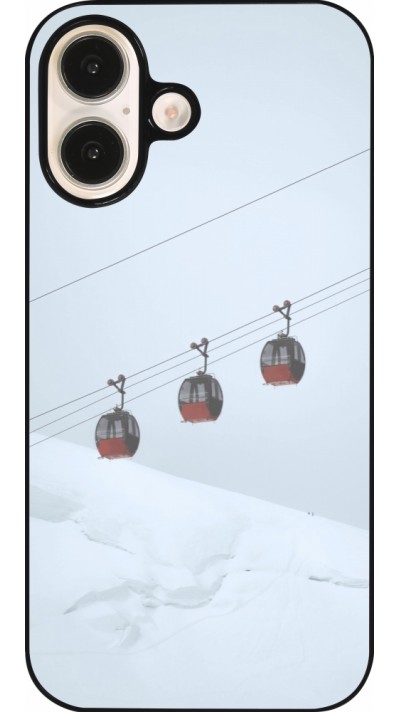 iPhone 16 Case Hülle - Winter 22 ski lift