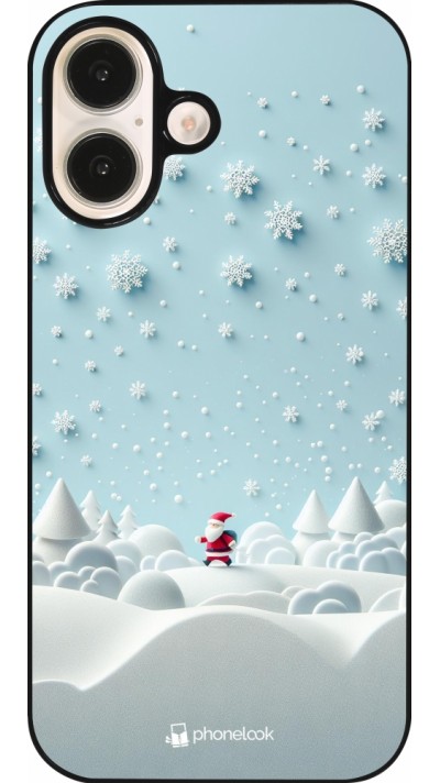 iPhone 16 Case Hülle - Weihnachten 2023 Kleiner Vater Schneeflocke