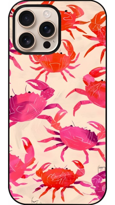 iPhone 16 Pro Max Case Hülle - Crabs Paint