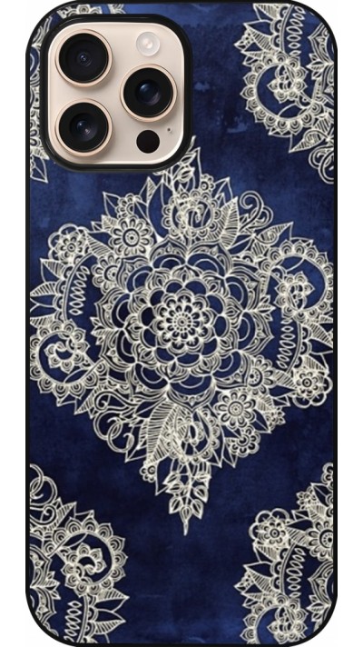 iPhone 16 Pro Max Case Hülle - Cream Flower Moroccan