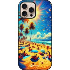 iPhone 16 Pro Max Case Hülle - Sommer Paradies Farbe