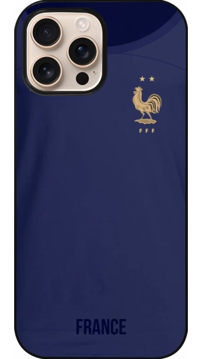 iPhone 16 Pro Max Case Hülle - Frankreich 2022 personalisierbares Fussballtrikot