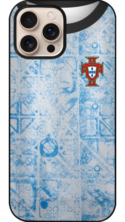 iPhone 16 Pro Max Case Hülle - Portugal Away personalisierbares Fussballtrikot