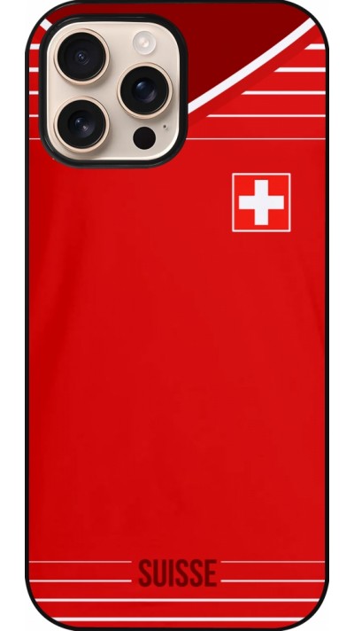 iPhone 16 Pro Max Case Hülle - Football shirt Switzerland 2022