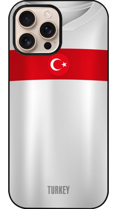 iPhone 16 Pro Max Case Hülle - Türkei personalisierbares Fussballtrikot