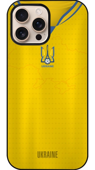 iPhone 16 Pro Max Case Hülle - Fussballtrikot Ukraine