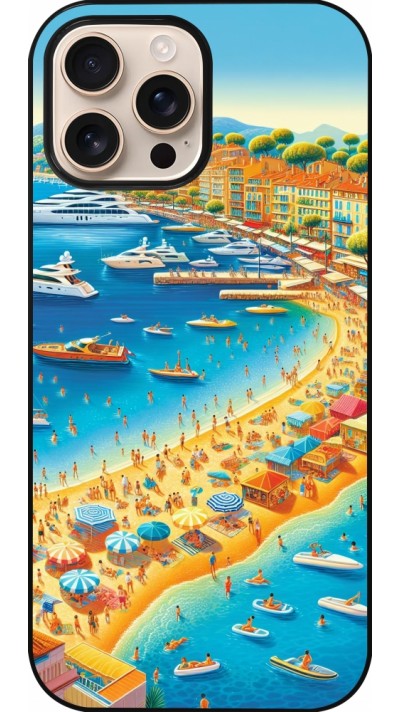 iPhone 16 Pro Max Case Hülle - French Riviera People