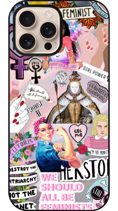 iPhone 16 Pro Max Case Hülle - Girl Power Collage