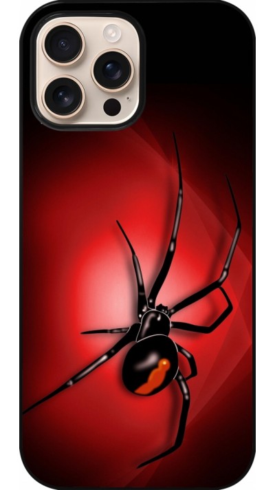 iPhone 16 Pro Max Case Hülle - Halloween 2023 spider black widow