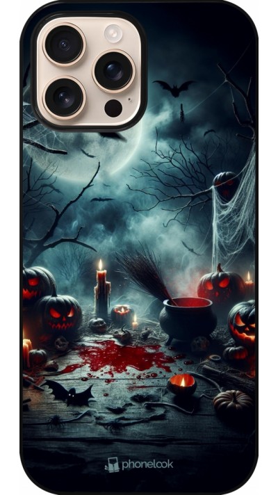 iPhone 16 Pro Max Case Hülle - Halloween 2024 Dunkler Mond