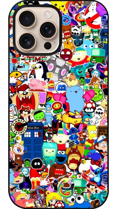 iPhone 16 Pro Max Case Hülle - Mixed cartoons