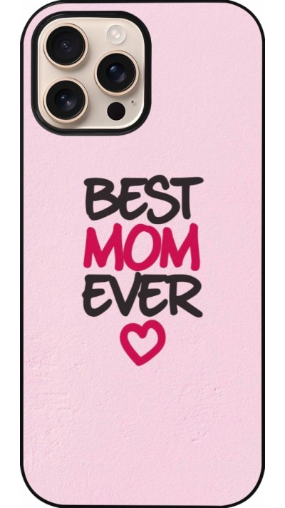 iPhone 16 Pro Max Case Hülle - Mom 2023 best Mom ever pink