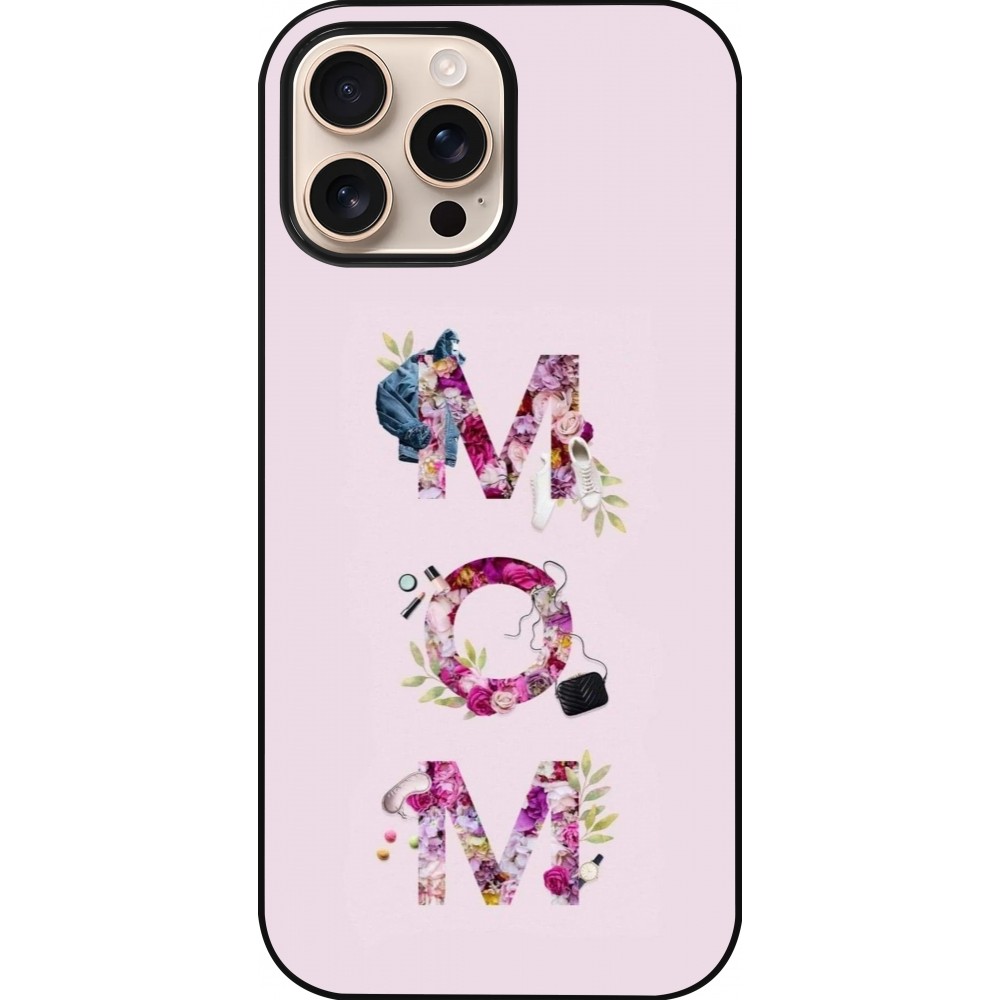 iPhone 16 Pro Max Case Hülle - Mom 2024 girly mom