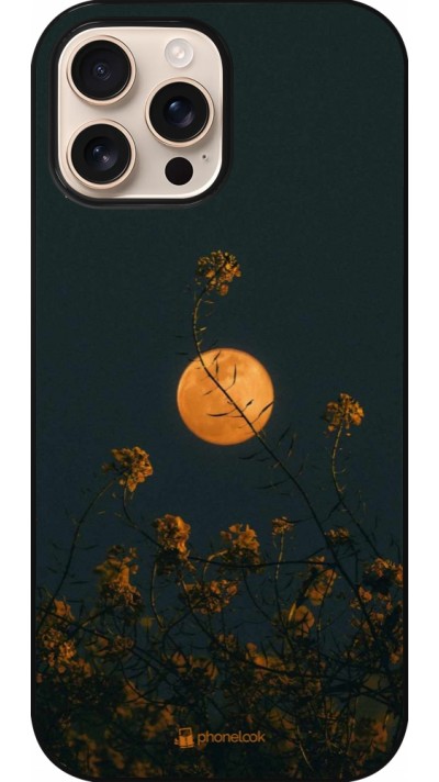 iPhone 16 Pro Max Case Hülle - Moon Flowers