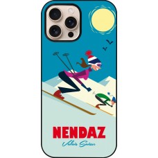 iPhone 16 Pro Max Case Hülle - Nendaz Ski Downhill