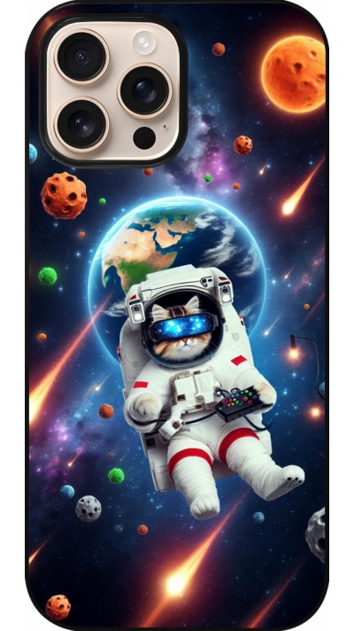 iPhone 16 Pro Max Case Hülle - VR SpaceCat Odyssee