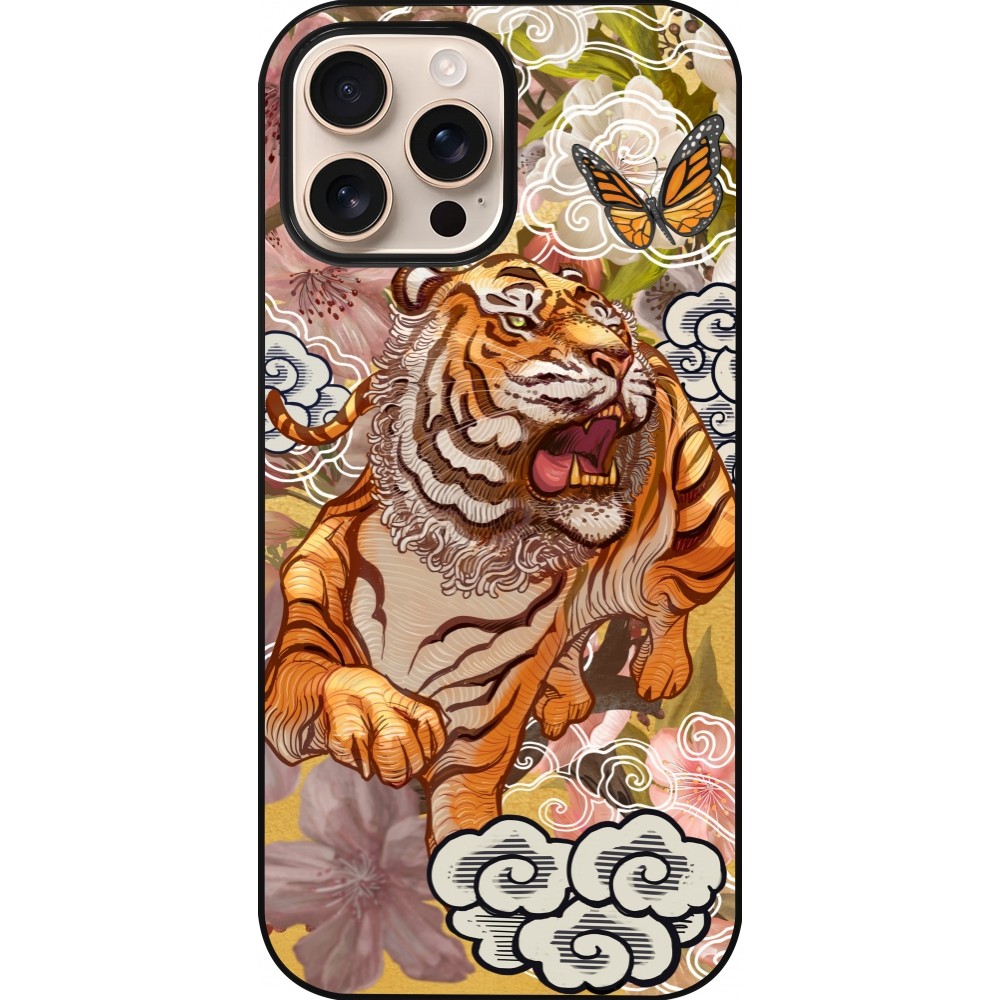 iPhone 16 Pro Max Case Hülle - Spring 23 japanese tiger