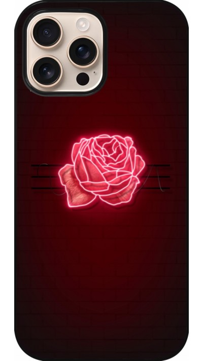 iPhone 16 Pro Max Case Hülle - Spring 23 neon rose