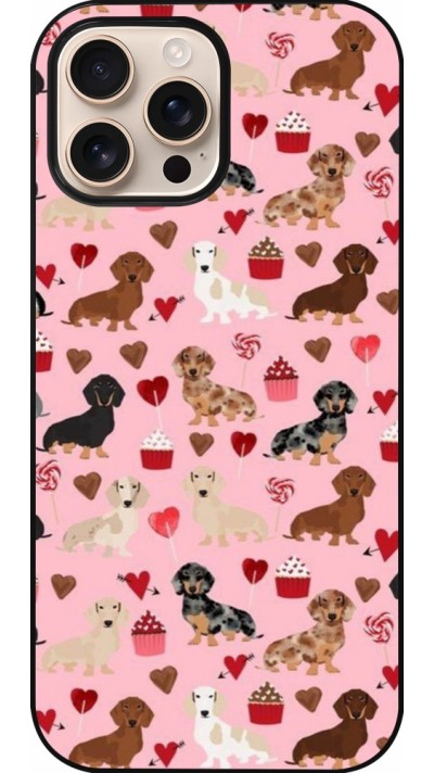 iPhone 16 Pro Max Case Hülle - Valentine 2024 puppy love