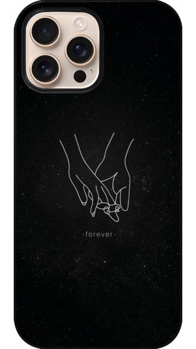 iPhone 16 Pro Max Case Hülle - Valentine 2023 hands forever