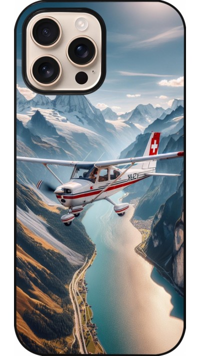 iPhone 16 Pro Max Case Hülle - Schweizer Alpenflug