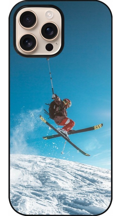 iPhone 16 Pro Max Case Hülle - Winter 22 Ski Jump