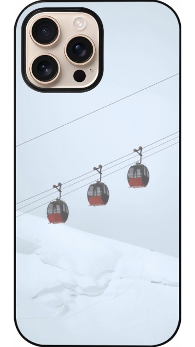 iPhone 16 Pro Max Case Hülle - Winter 22 ski lift