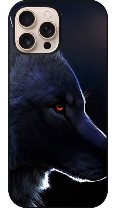 iPhone 16 Pro Max Case Hülle - Wolf Shape