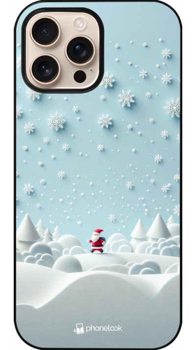 iPhone 16 Pro Max Case Hülle - Weihnachten 2023 Kleiner Vater Schneeflocke