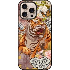 iPhone 16 Pro Max Case Hülle - Silikon schwarz Spring 23 japanese tiger